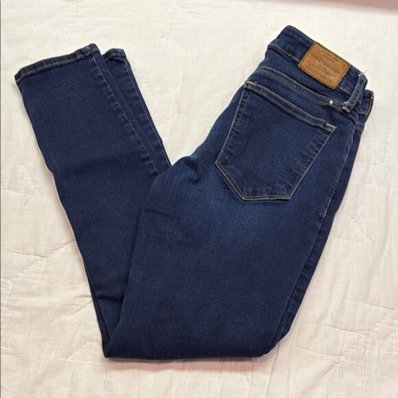 Lucky Brand Blue Skinny Jeans with Tapered Leg Size 27 - Picture 5 of 10